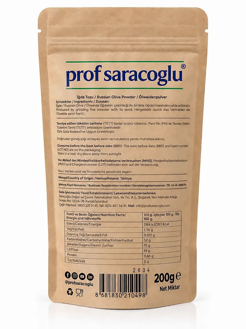 İğde Çekirdeği Tozu 200 G