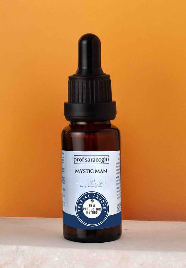 زيت مزيج الشعر واللحية ميستيك مان 30 مل