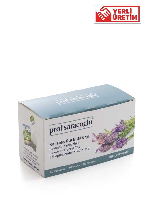 أكياس فلتر ذات رأس أسود (Lavandula stoechas) عبوة من 20 كيسًا