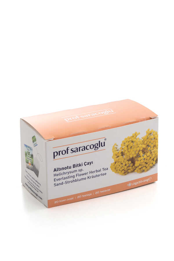 20 كيس فلتر من نبات العصا الذهبية (Helichrysum arenarium)