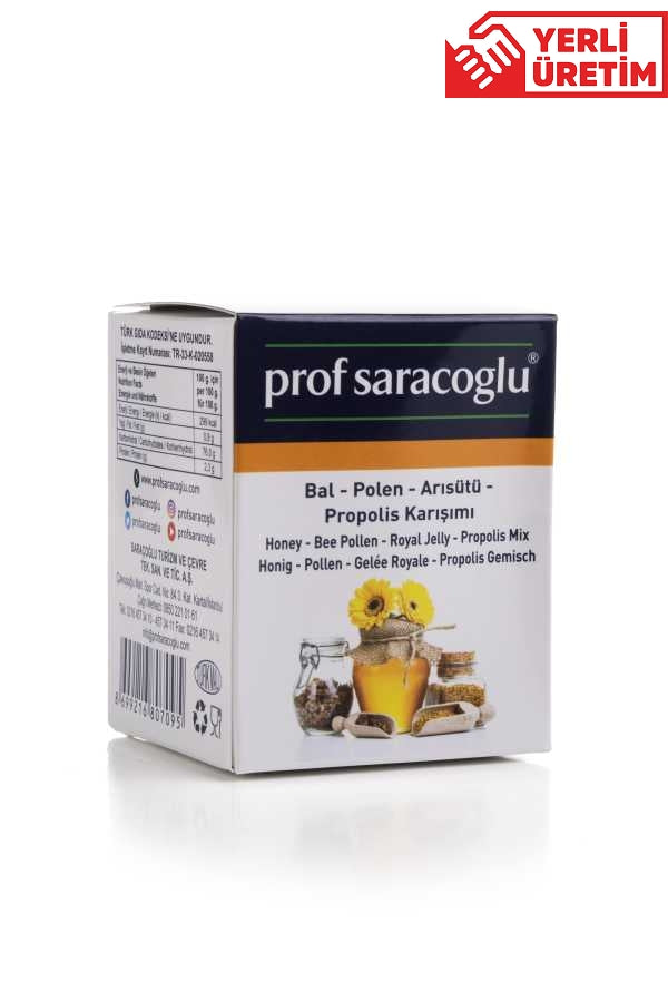 Bal-Polen-Arısütü-Propolis Karışımı