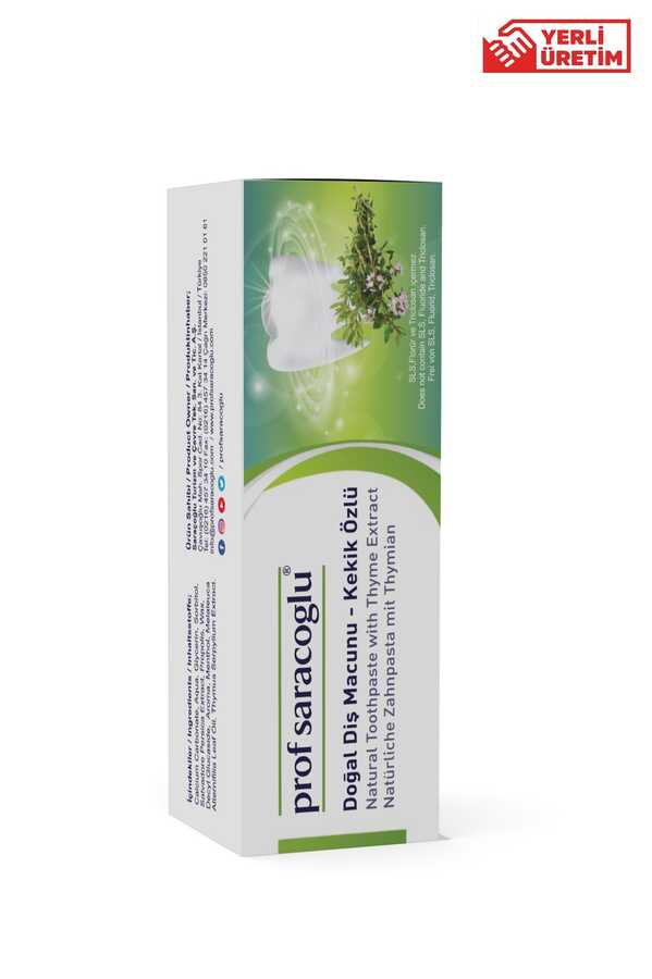 معجون أسنان بخلاصة الزعتر