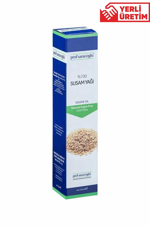 زيت السمسم المعصور على البارد