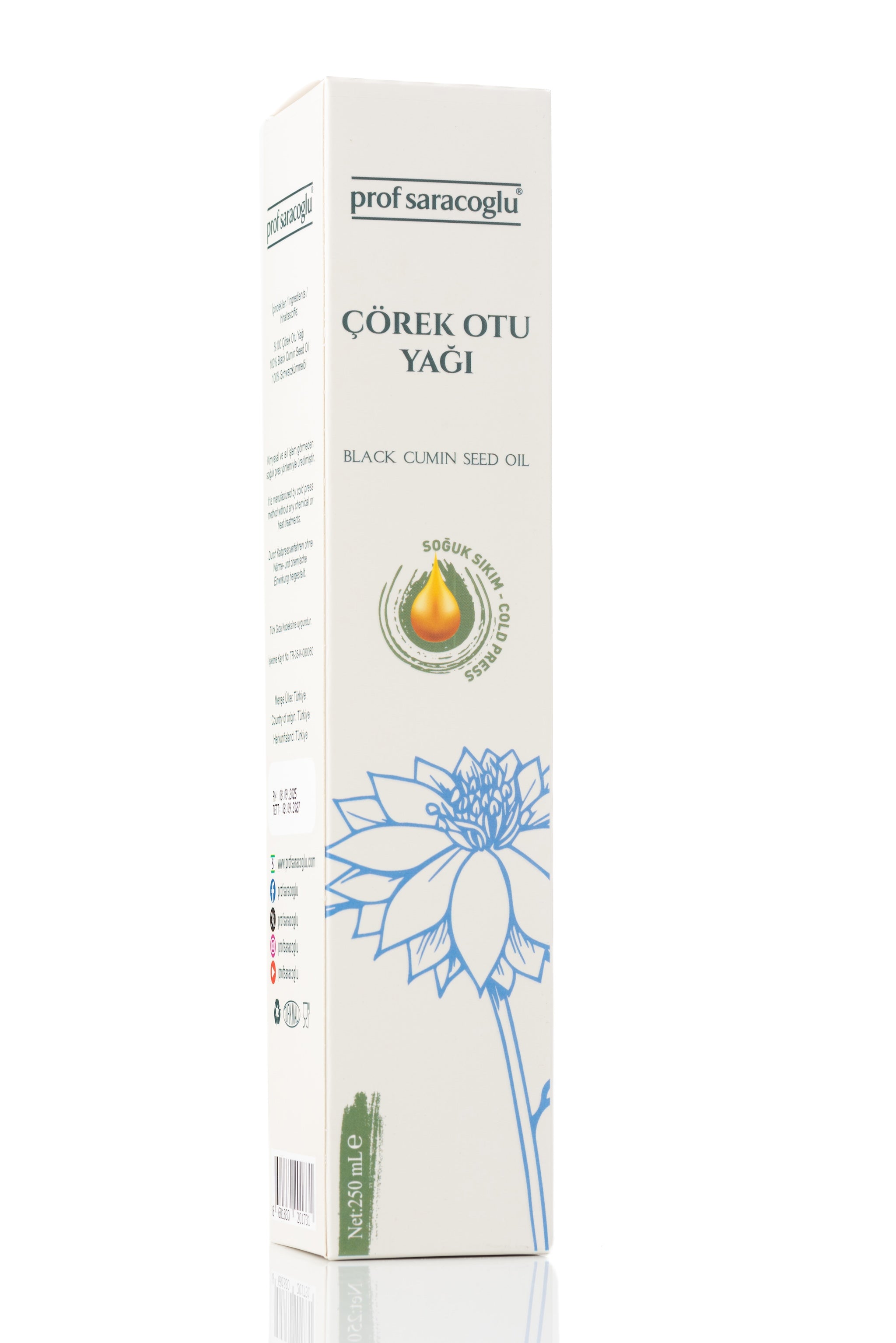 Prof Saracoglu Black Cumin Oil – Prof Saracoglu Bursa Mağazası