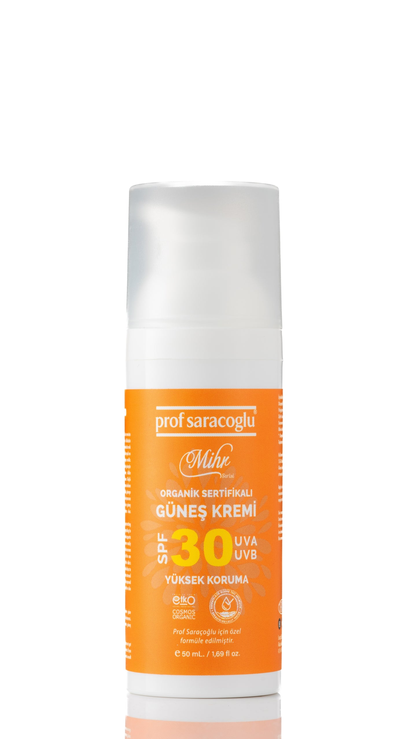 واقي الشمس العضوي من ميهر بعامل حماية من الشمس 30