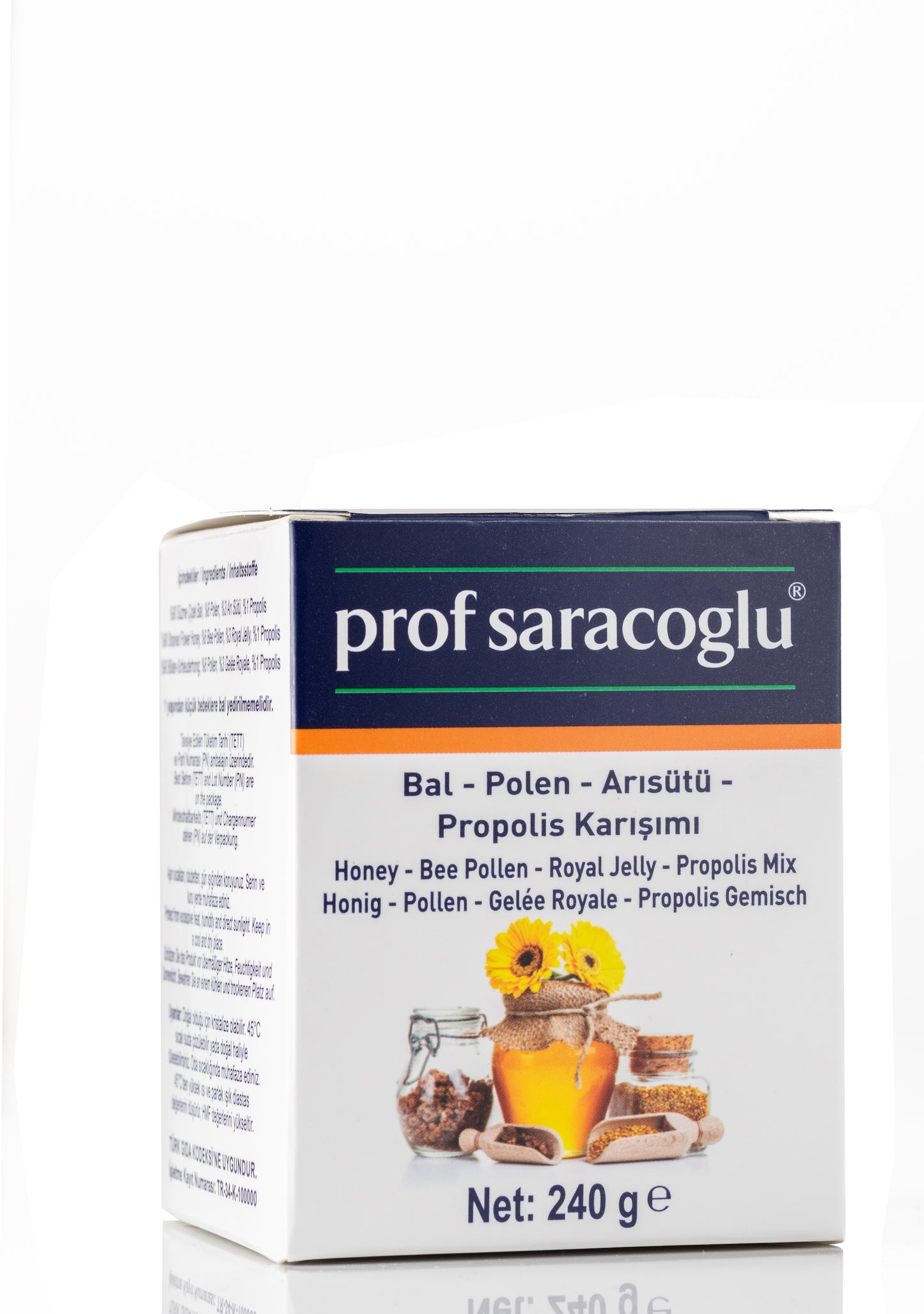 Bal-Polen-Arısütü-Propolis Karışımı