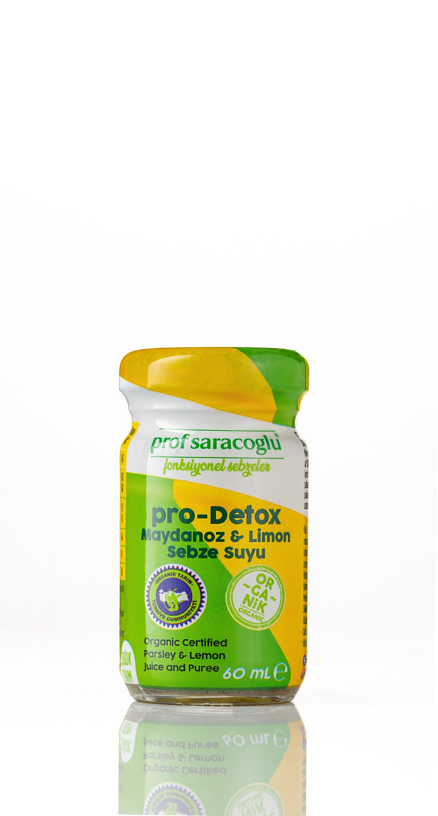 Pro-Detox Organik Maydanoz&Limon Shot 300 mL