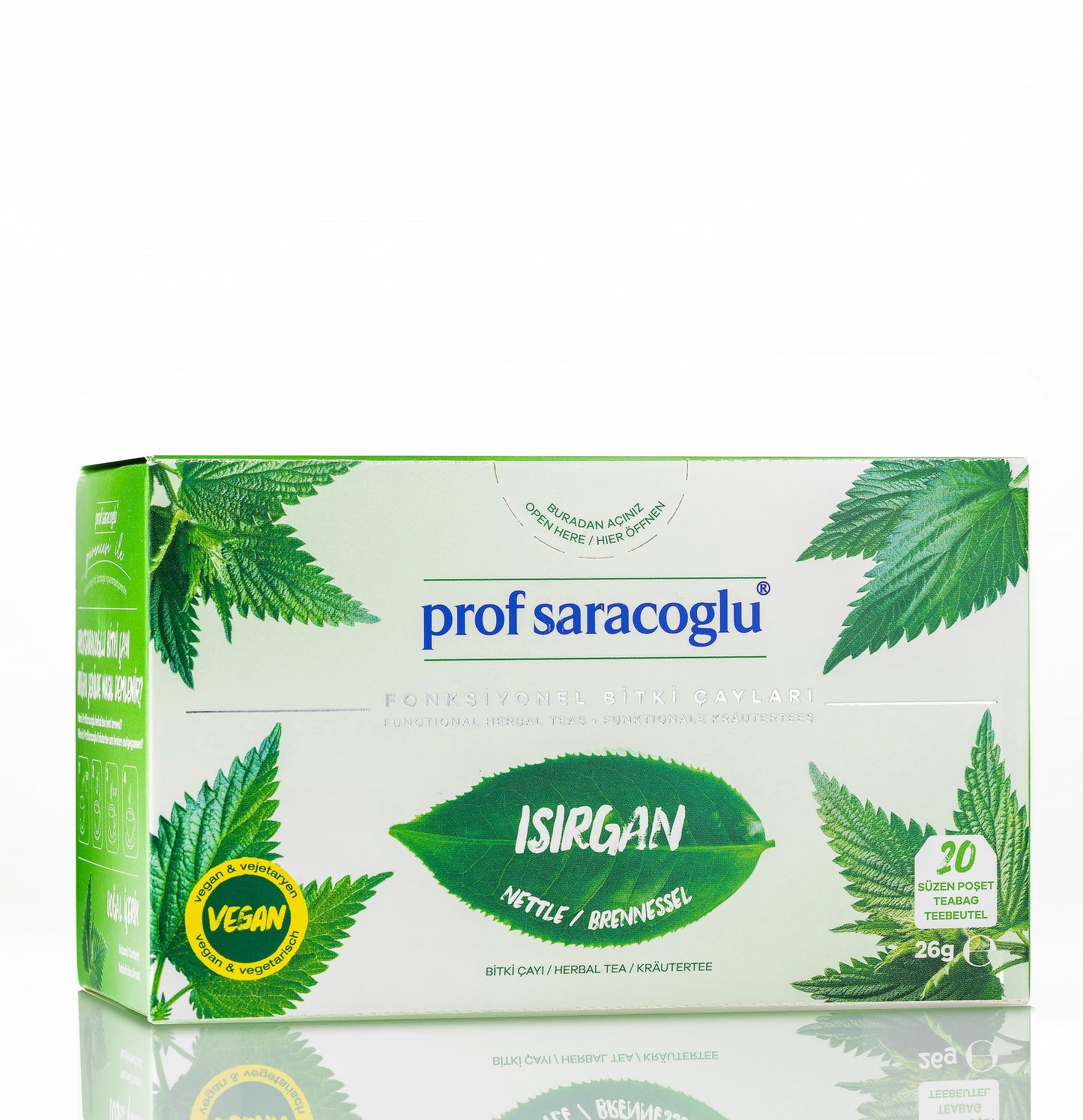 Nettle (Urtica dioica) 20-pack filtered bags