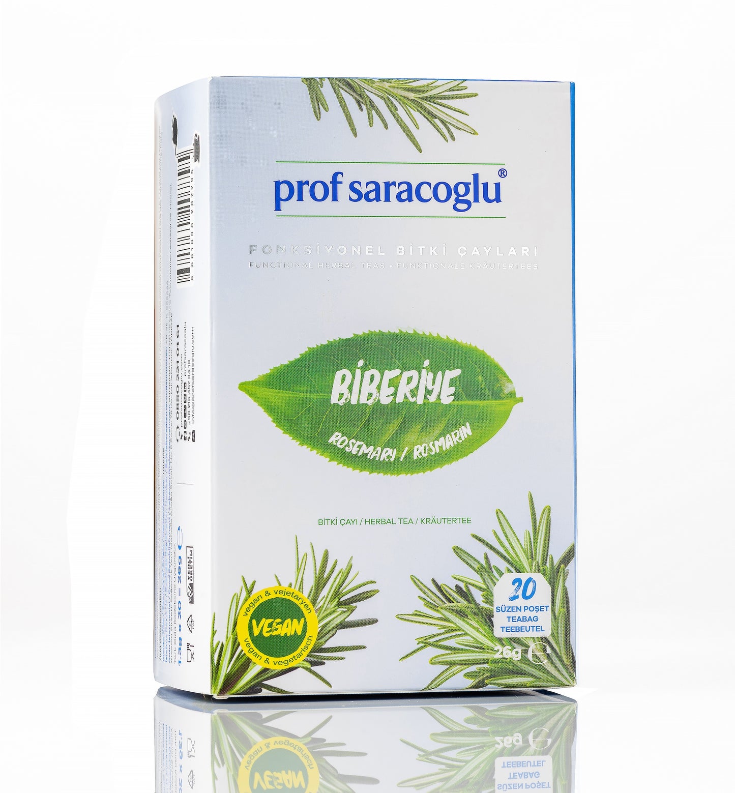 Rosemary Tea (Rosmarinus officinalis) 20 filter bags