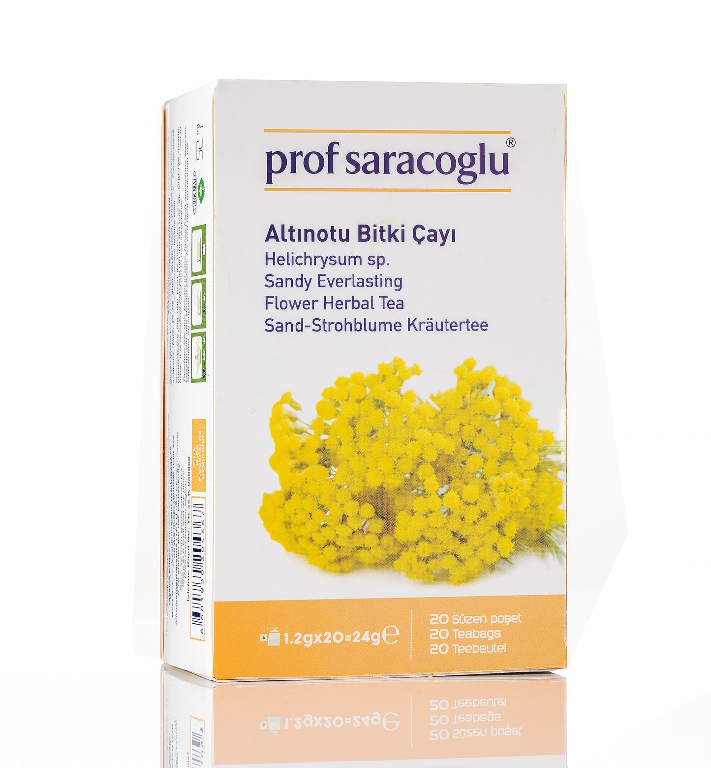 Goldenrod (Helichrysum arenarium) 20 filter bags