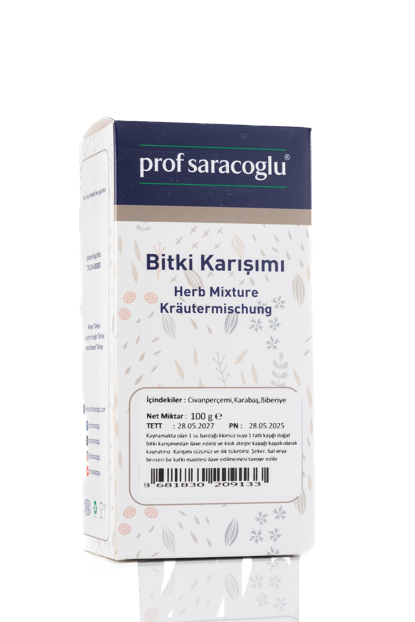 Yarrow, Blackhead, Rosemary Herb Mixture