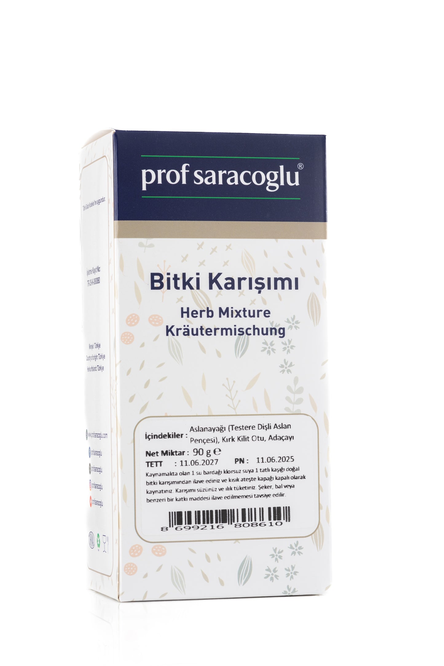 Lady's Mantle, Horsetail, Sage Herbal Mixture