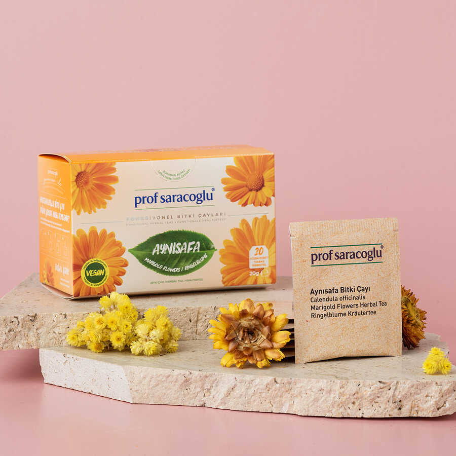 Calendula Herbal Tea in 20 Filtering Bags