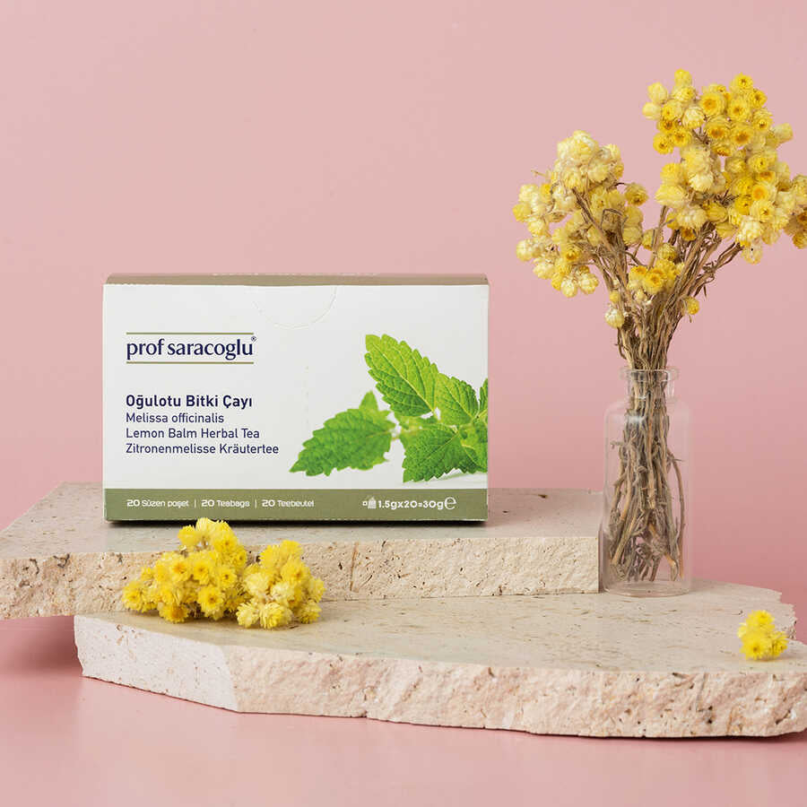 20-pack filtered lemon balm bags