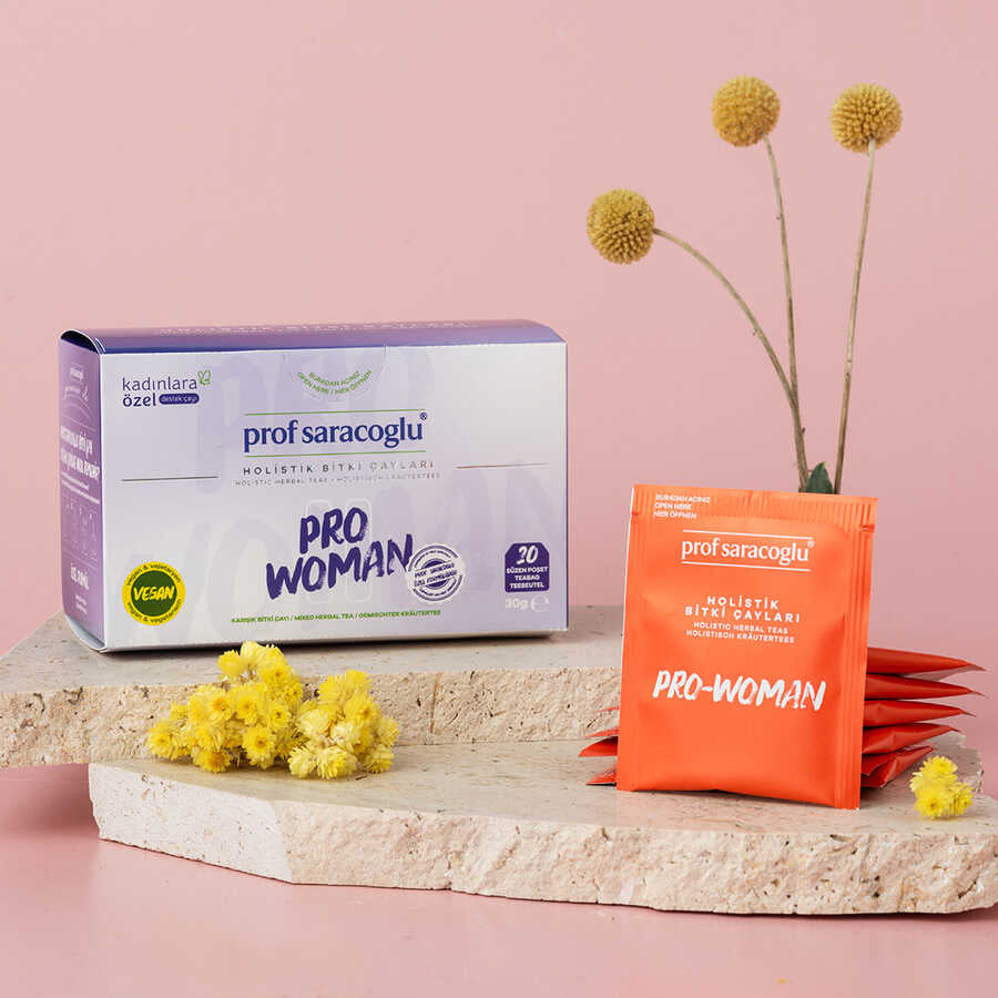 شاي الأعشاب المختلط برو وومان - عبوة من 20 قطعة