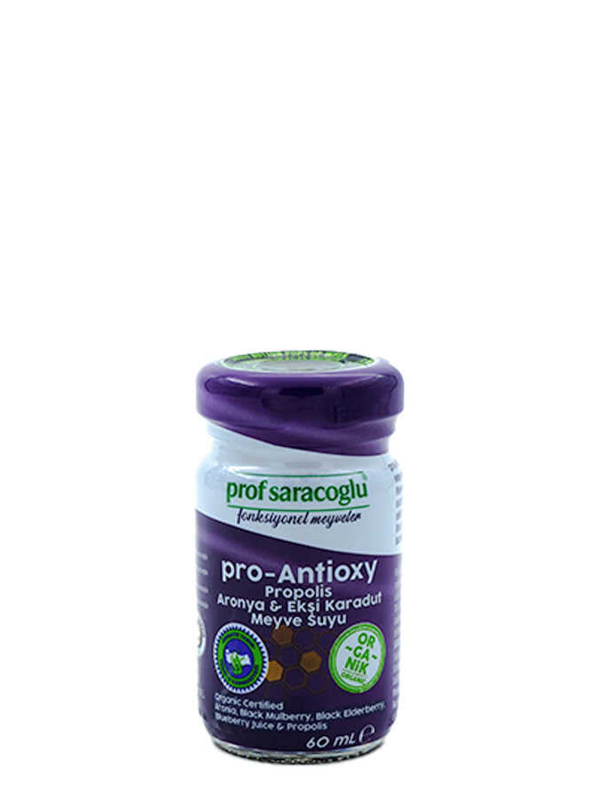 Pro–Antioxy Organik Propolis-Aronya-Ekşi Karadut Shot 300 mL