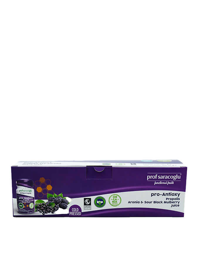 Pro–Antioxy Organik Propolis-Aronya-Ekşi Karadut Shot 300 mL
