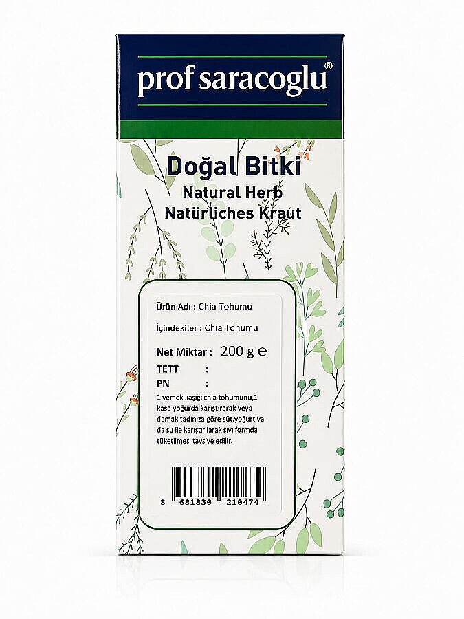 Prof Saracoglu Chia Tohumu 200 g