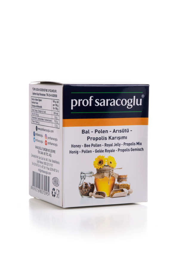 Bal-Polen-Arısütü-Propolis Karışımı